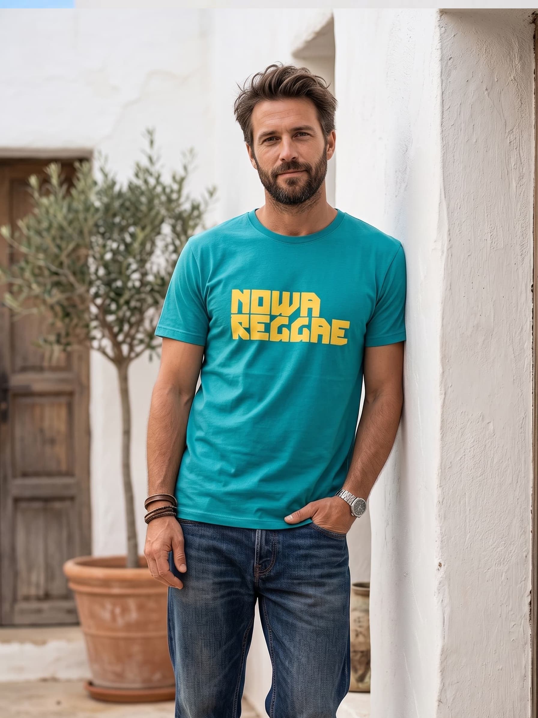 Samarreta Turquesa Nowa Reggae
